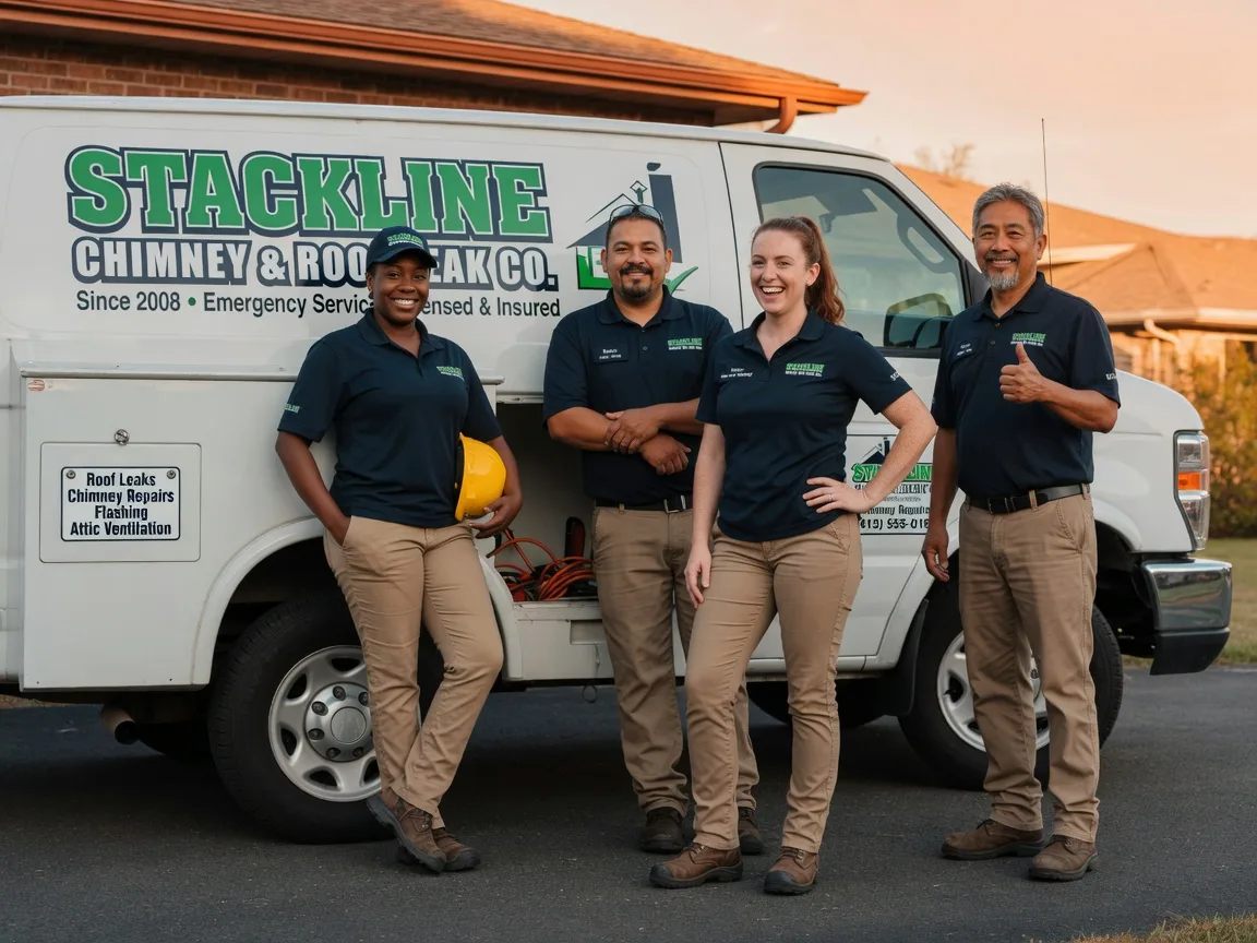 Chimney flashing repair company in New Lisbon, WI